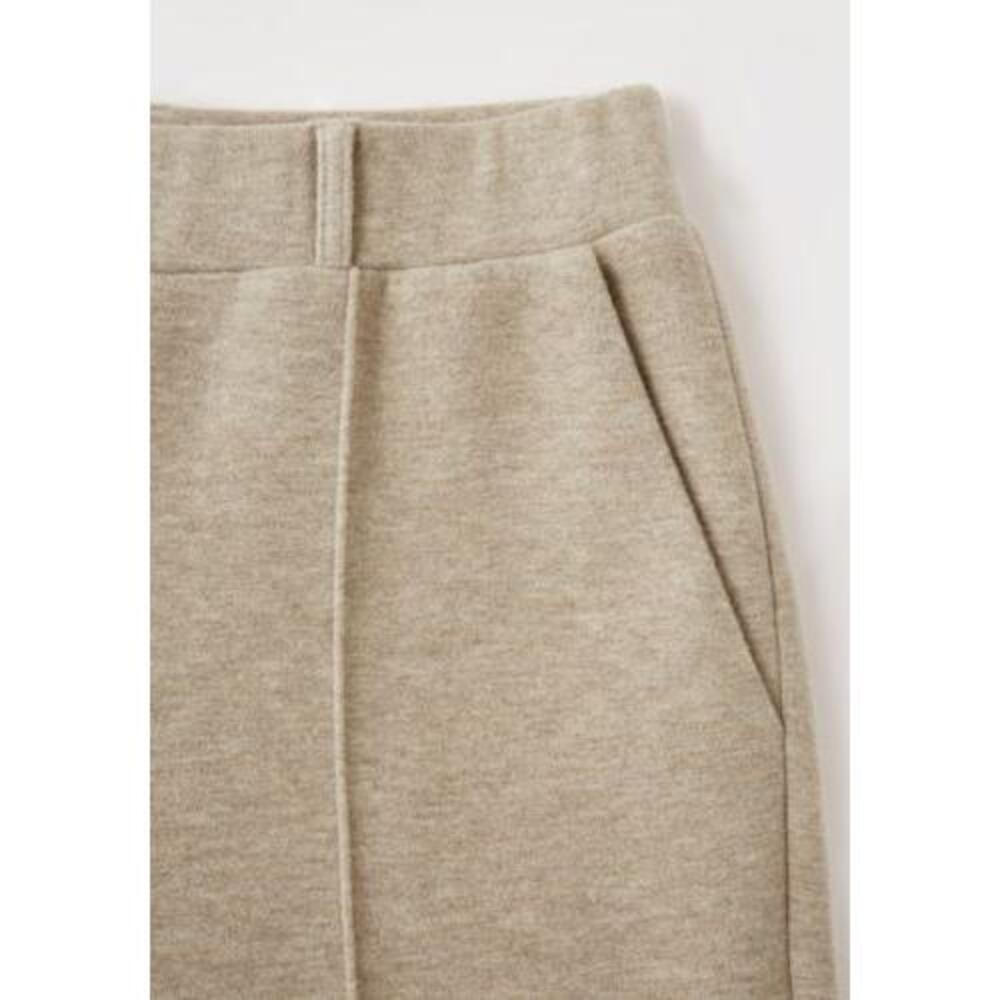 OGL, FuzzLuxe High Waisted Straight Leg  Pant Beige Womens Size XS - Picture 5 of 8